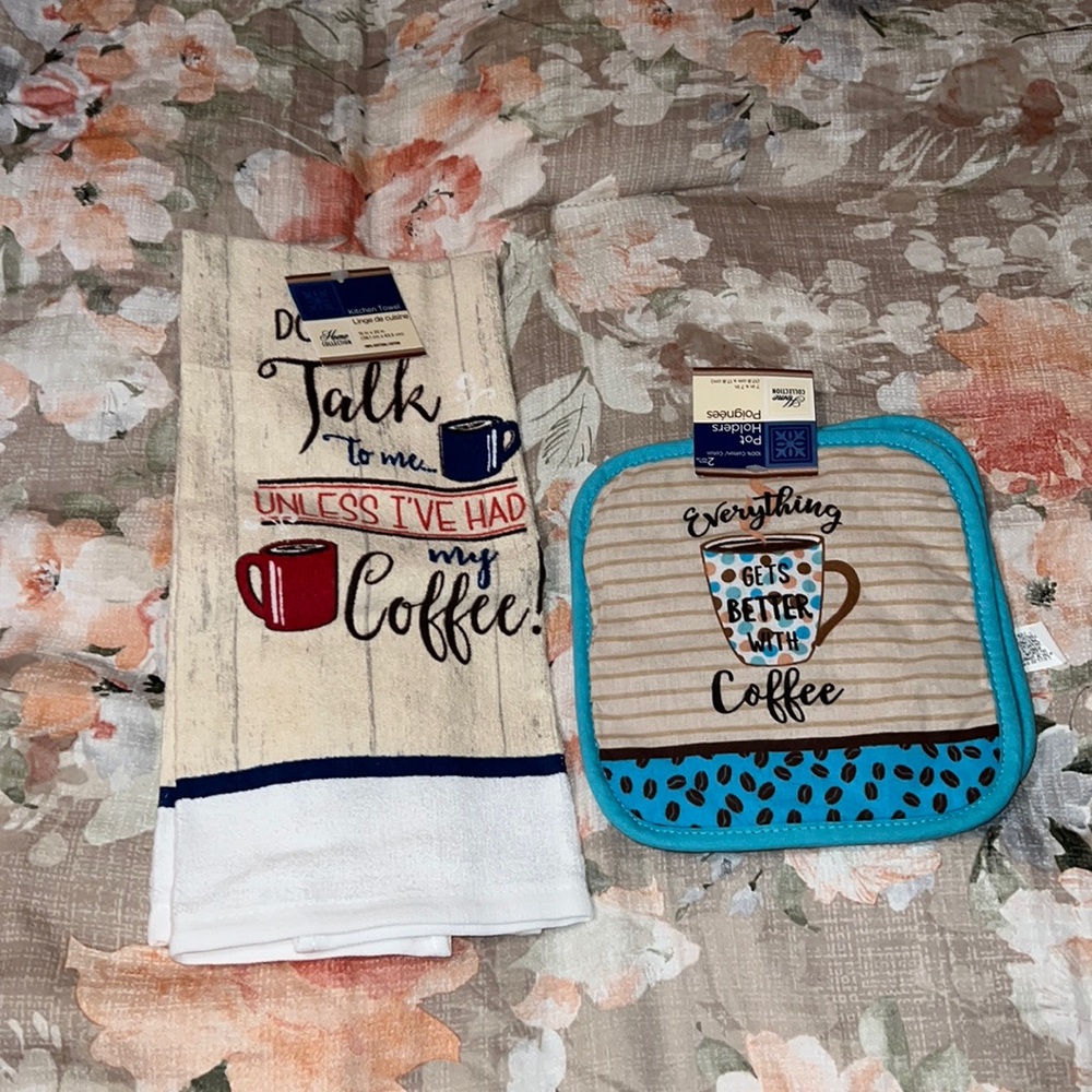 Coffee kitchen set